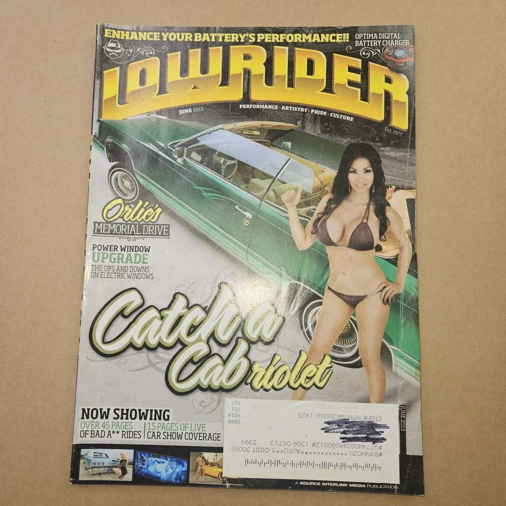 Lot of 4 Lowrider Magazines 2011-2013 35th Anniversary Issue Chevy Cadillac